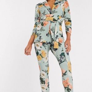 NWOT ASOS floral blazer